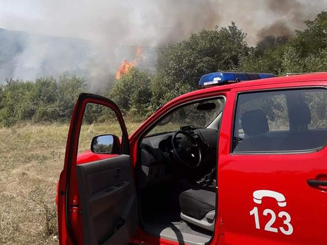 Mišin Han - požar (Foto: FB/Vatrogasna brigada Banjaluka) - 