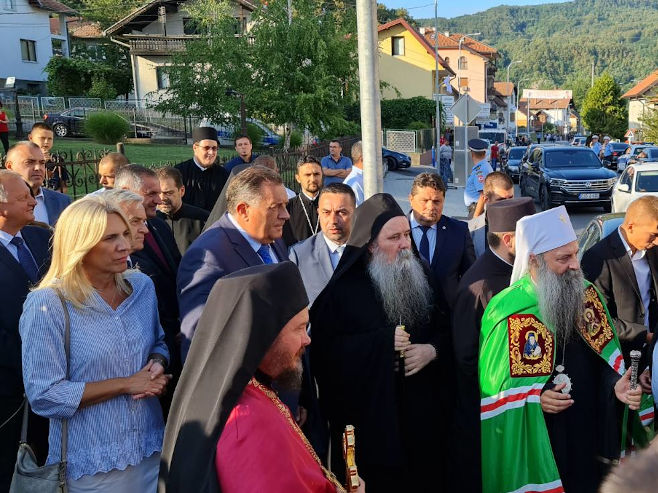 Patrijarh Porfirije u Doboju - Foto: RTRS