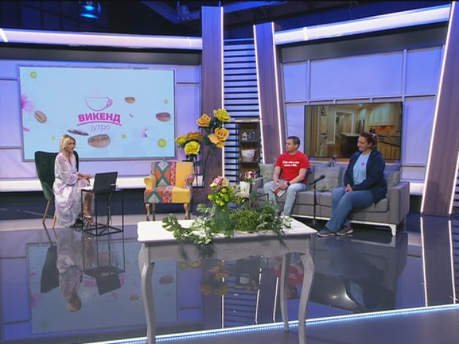 Gosti Vikend jutra - Foto: RTRS