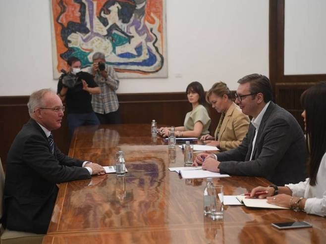 Aleksandar Vučić i Јanom Bratuom (Foto: instagram.com) Aleksandar Vučić i Јanom Bratuom (Foto: instagram.com) -