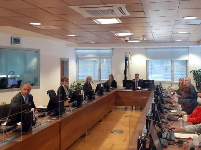 Sjednica Visokog sudskog i tužilačkog savjeta Sjednica Visokog sudskog i tužilačkog savjeta - Foto: SRNA