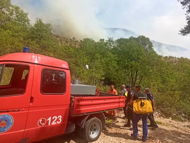 Požar kod Trebinja - Foto: RTRS
