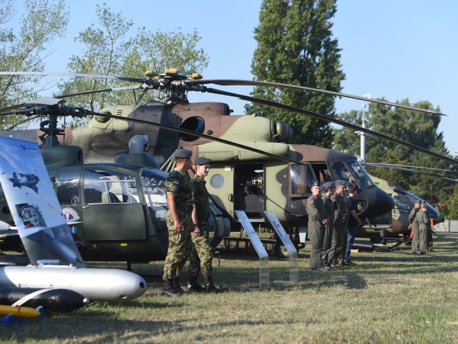 Prikaz sredstava naoružanja i vojne opreme Vojske Srbije - Foto: TANЈUG