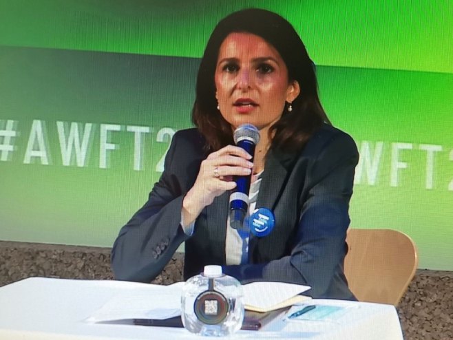 Suzana Gašić na Međunarodnom forumu o turizmu u Portugalu - Foto: RTRS