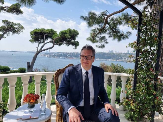 Vučić u Turskoj  (Foto:instagram.com) - 