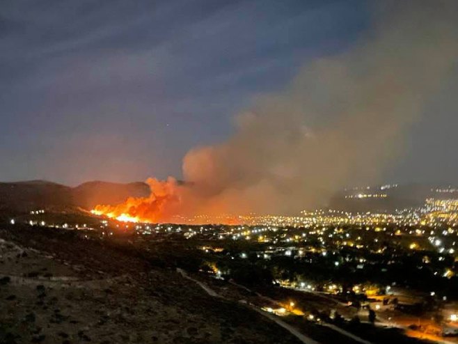 Požar u Grčkoj (Foto: inthecity.gr) - 