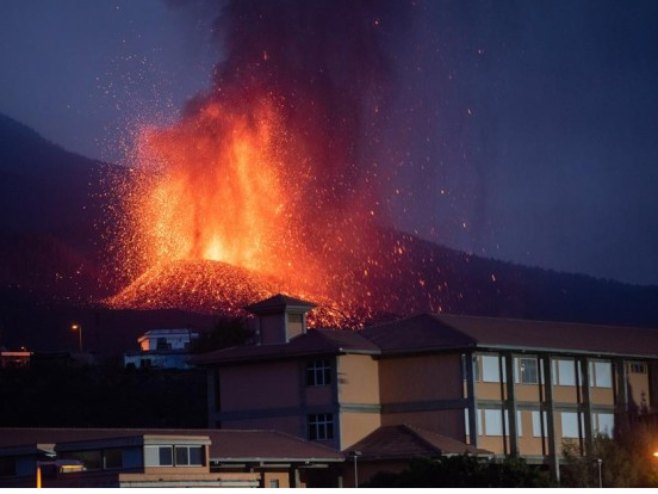 Erupcija vulkana - Foto: Screenshot