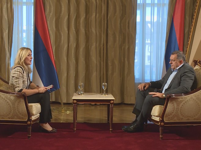 Milorad Dodik - Intervju - Foto: RTRS