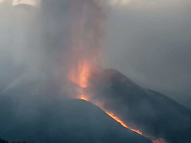 Vulkan na La Palmi (foto: youtube.com/uTelevisionCanariat) - 