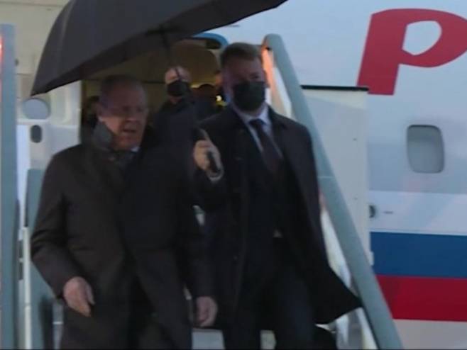 Lavrov stigao u Beograd - Foto: RTS