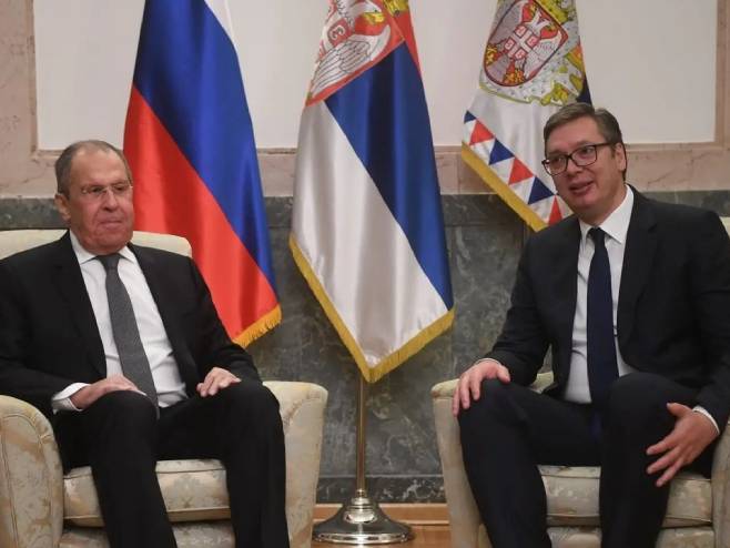 Vučić i Lavrov u Beogradu (Foto: instagram.com) - 