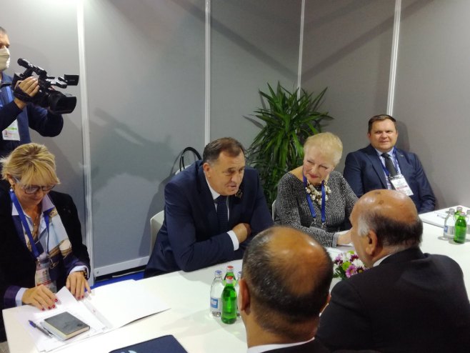 Milorad Dodik i Fuad Husein - Foto: RTRS