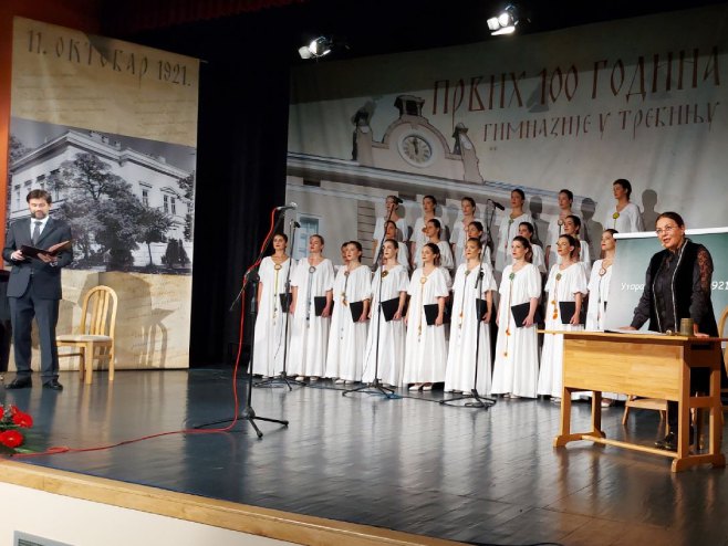 Svečana akademija povodom 100 godina trebinjske Gimnazije - Foto: RTRS