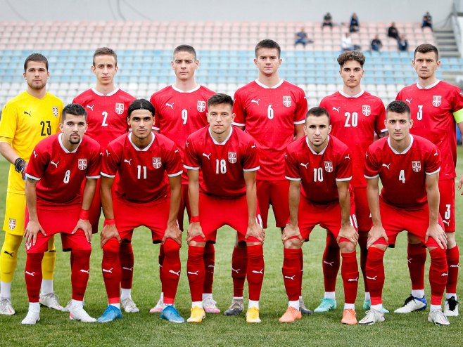 Mlada fudbalska reprezentacija Srbije (foto: FSS) - 