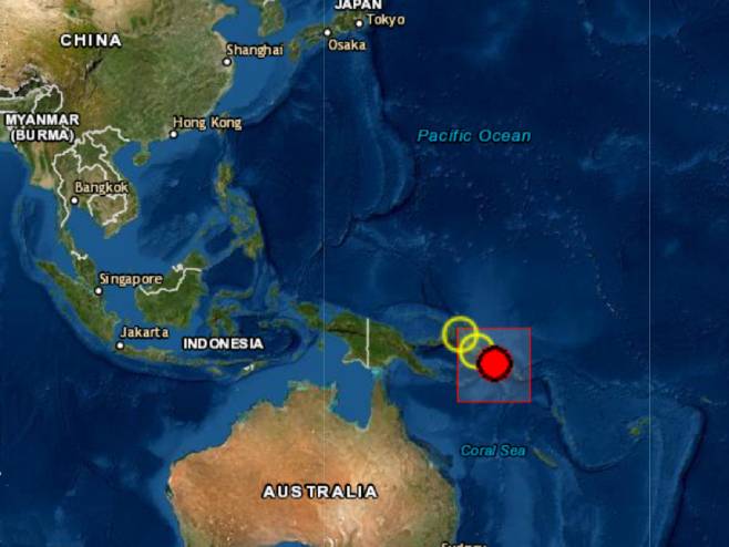 Zemljotres kod Solomonskih ostrva (Foto: EMSC) - 