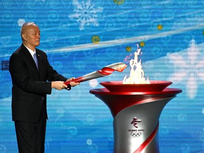 Olimpijski plamen stigao u Peking (Foto: Noel Celis) Olimpijski plamen stigao u Peking (Foto: Noel Celis) - Foto: AFP