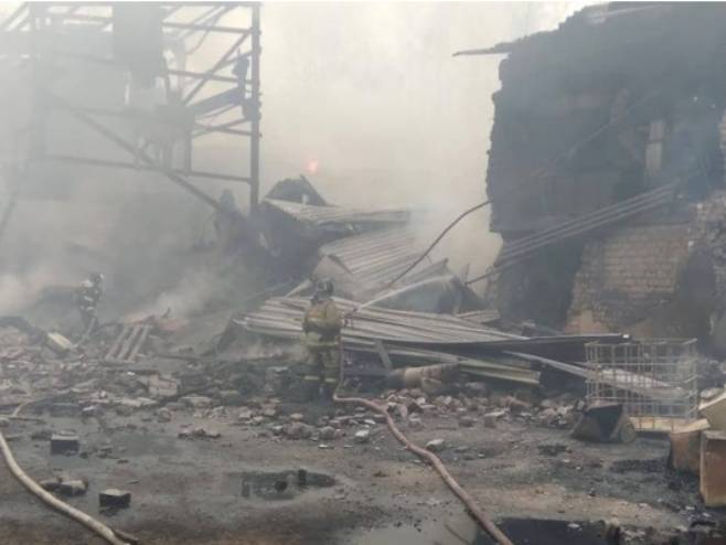 Ugašen požar u Rjazanu (Foto: Ministarstvo za vanredne situacije Rusije) - 