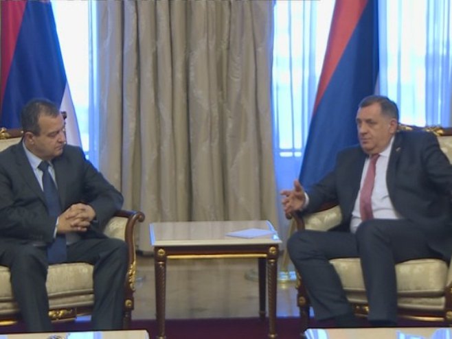 Dodik i Dačić - Foto: RTRS