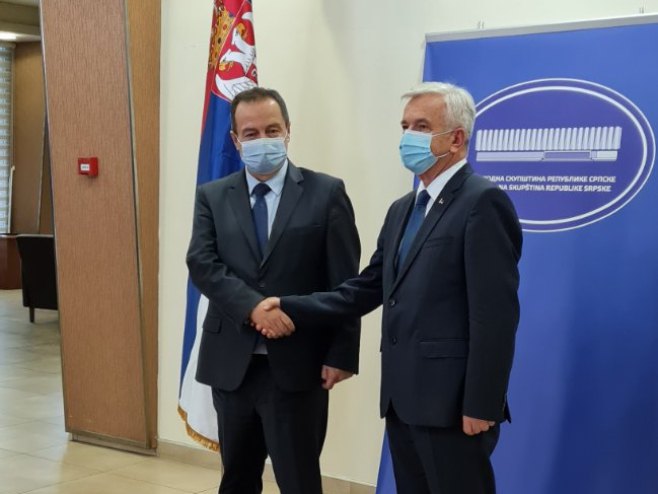 Čubrilović i Dačić - Foto: RTRS