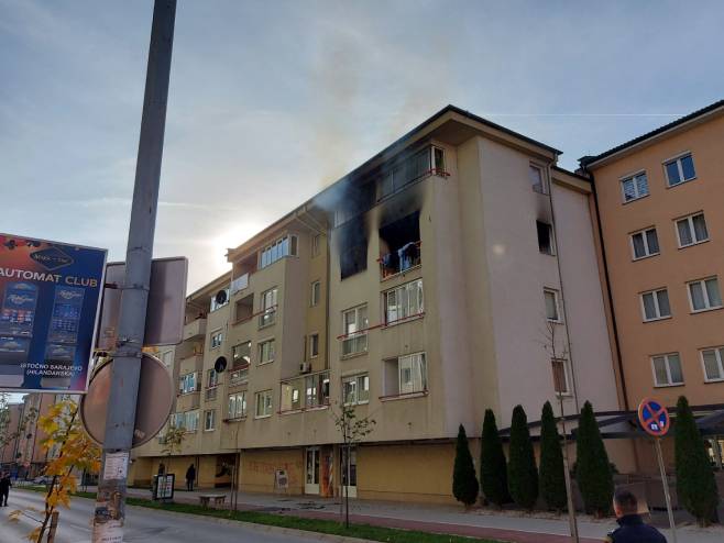 Požar u Istočnom Sarajevu - Foto: SRNA