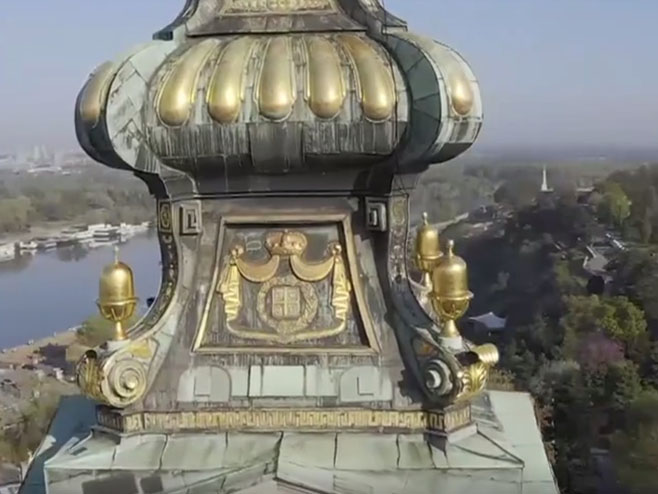 Zvonik beogradske Saborne crkve - Foto: Screenshot