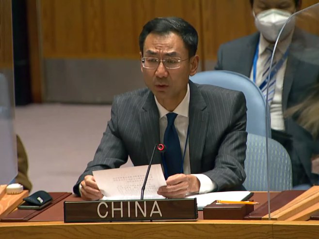 Predstavnik Kine u UN (foto: youtube.com/unitednations) - 