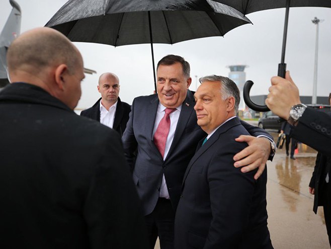 Dodik i Orban - Foto: Twitter