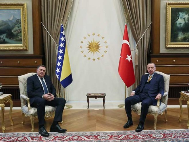 Dodik i Erdogan (Foto: tccb.gov.tr) - Foto: RTRS
