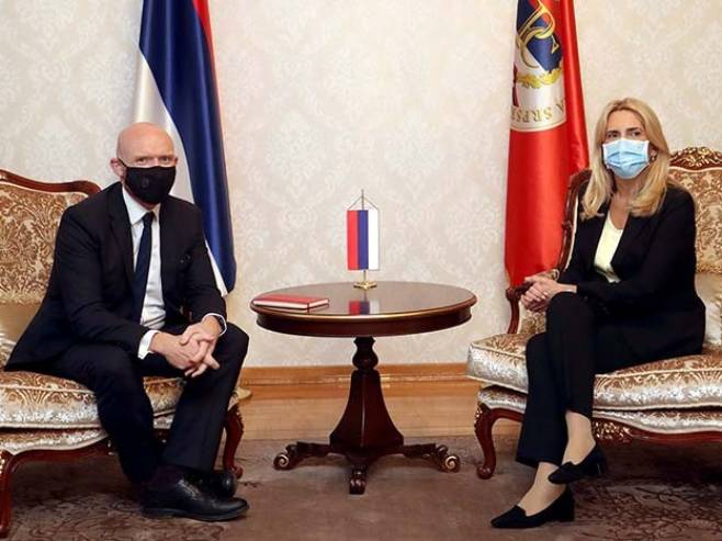 Cvijanović i Fild (Foto:Kabinet Predsjednce) Cvijanović i Fild (Foto:Kabinet Predsjednce) -