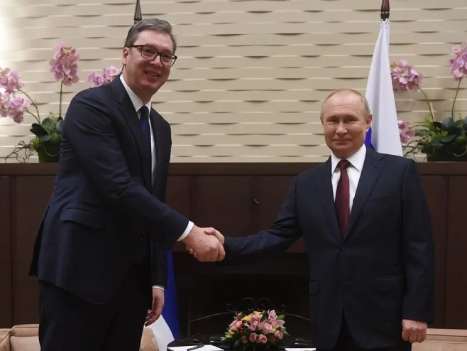 Vučić i Putin (foto: instagram.com/buducnostsrbijeav) - 