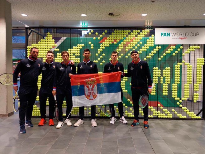 Teniski reprezentativci Srbije (foto: TSS / Neda Miletić) - 