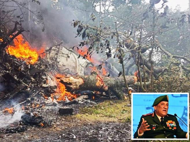 Načelnik Generalštaba Indije poginuo u padu helikoptera (Foto: The Indian Express) - 