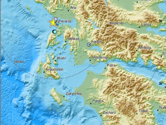 Zemljotres u Grčkoj (Foto: EMSC Twitter) - 