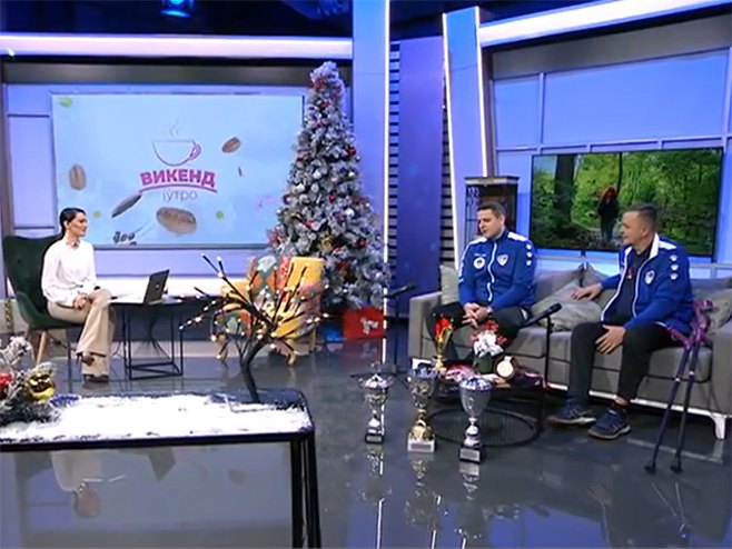 Borac, gosti Vikend jutra - Foto: Screenshot
