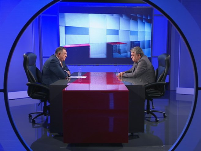 Milorad Dodik gost emisije Telering - Foto: RTRS