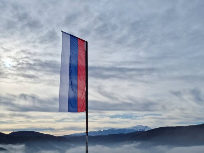 Zastava Srpske na Kundovači - Foto: RTRS