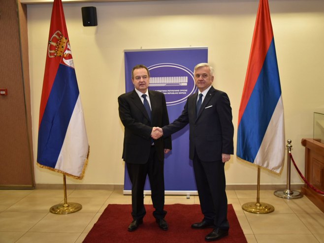 Nedeljko Čubrilović i Ivica Dačić - Foto: RTRS