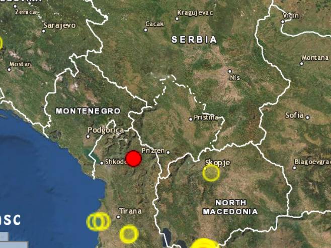 Zemljotres u Albaniji - Foto: Screenshot