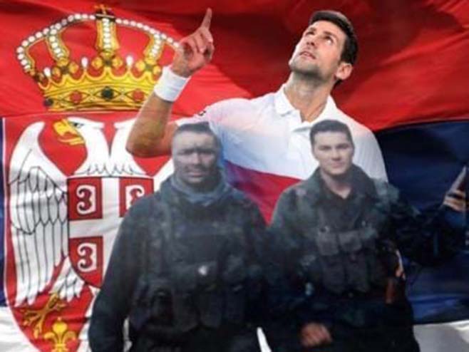 Heroji sa Košara-podrška Đokoviću - Foto: Novosti.rs