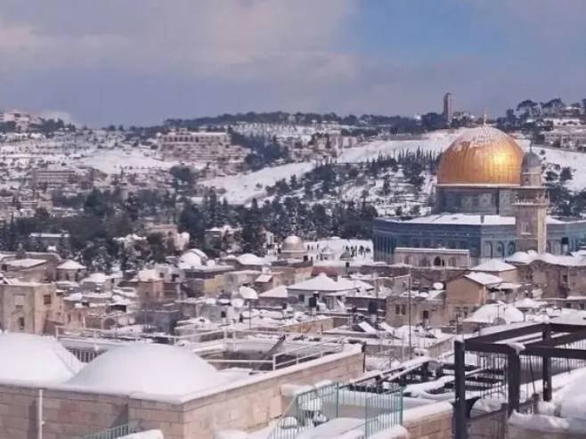 Snijeg u Јerusalimu (Foto: Agencije) - 