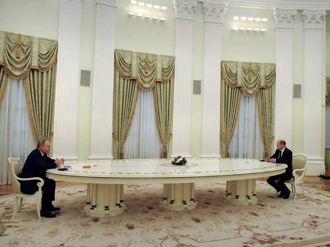 Sastanak Putina i Šolca (Foto: © Sputnik / Mihail Klimentьev) - 