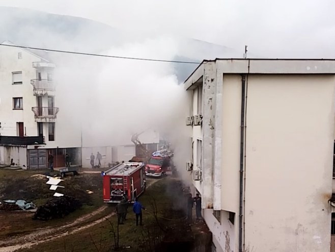 Požar u Bileći - Foto: RTRS