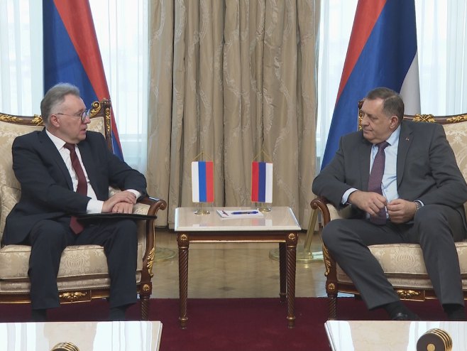 Dodik i Kalabuhov - Foto: RTRS