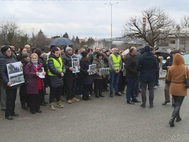 Protest Srba - Foto: RTRS