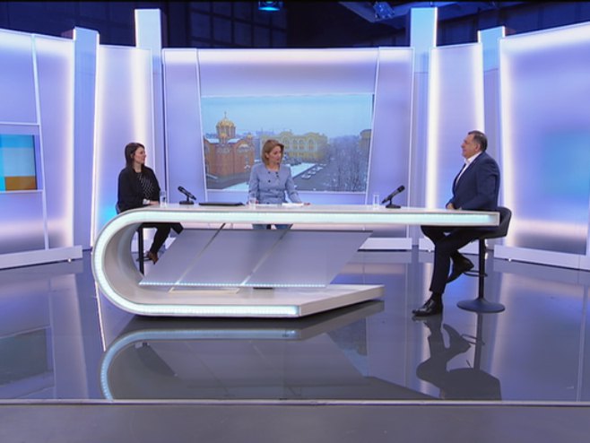 Biljana Kotur i Milorad Dodik Biljana Kotur i Milorad Dodik - Foto: RTRS