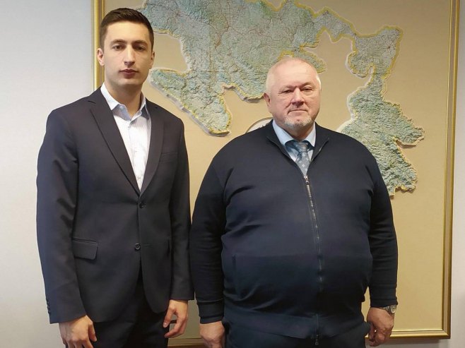 Sastanak Ilića i Čordaša - Foto: SRNA