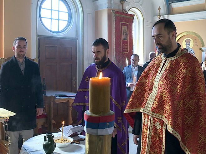 Pomen u hramu u Reljevu Pomen u hramu u Reljevu - Foto: SRNA