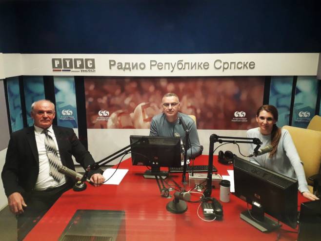 Dragomir Bojanić, direktor Banjalučkog velesajma, gost "Razbudilnika" Radija Republike Srpske. - Foto: RTRS