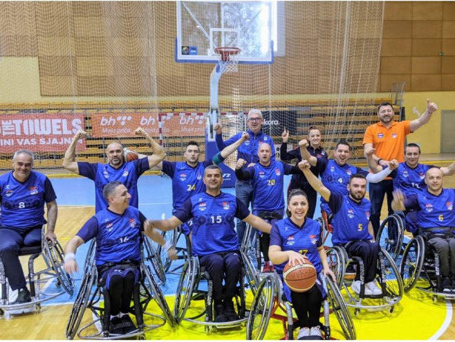 Košarkaški klub invalida Vrbas - Foto: RTRS