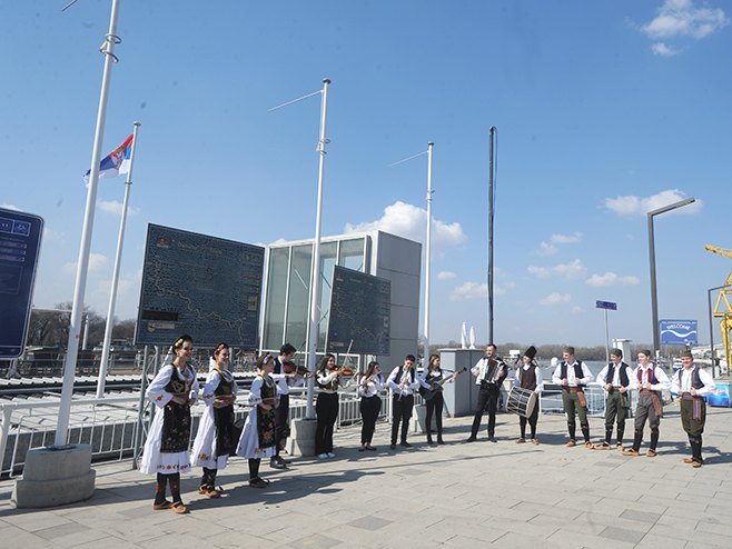 Doček kruzera u Beogradu (Foto: TANJUG/TARA RADOVANOVIC) - 